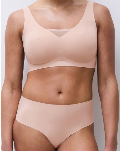 Soutien-gorge sans armature Chantelle Défi (Beige Doré)