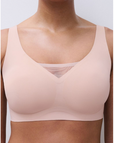Soutien-gorge sans armature Chantelle Défi (Beige Doré)