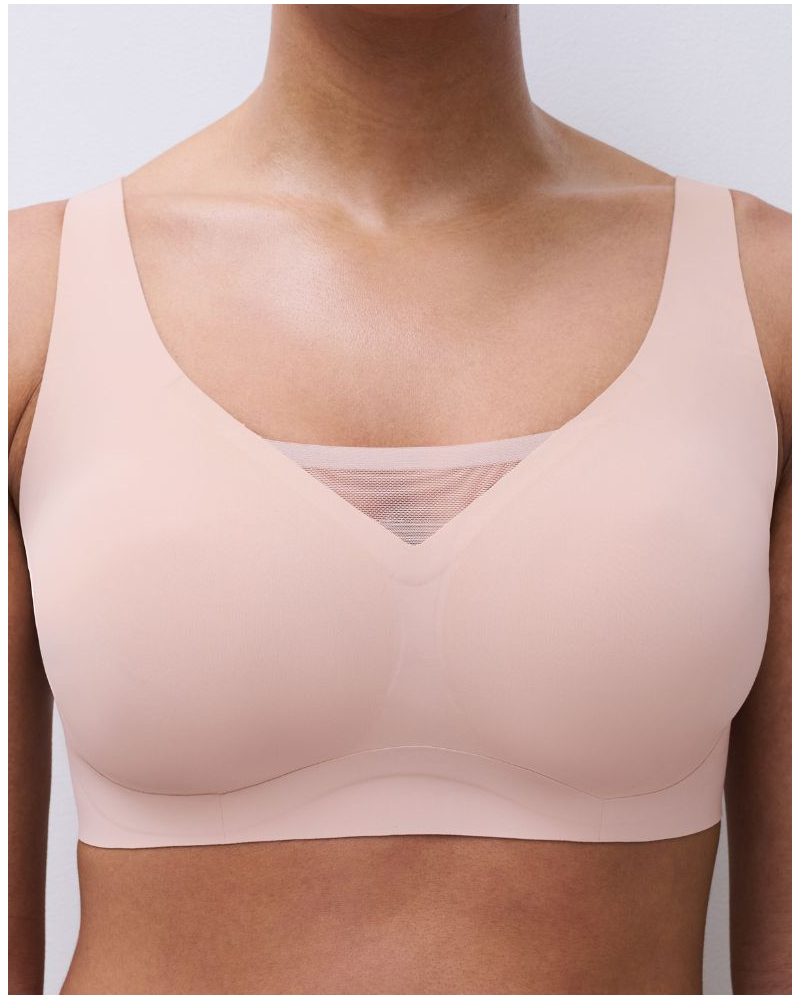 Soutien-gorge sans armature Chantelle Défi (Beige Doré)