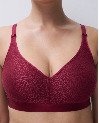 Sujetador sin aros Chantelle Magnifique (Framboise)