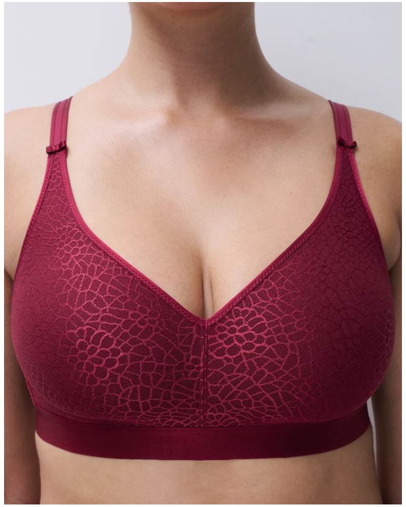 Sujetador sin aros Chantelle Magnifique (Framboise)