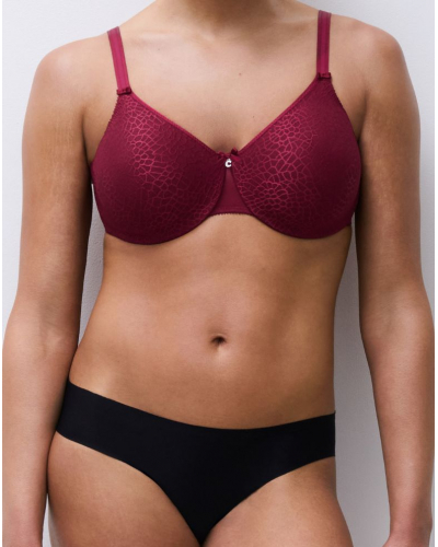 Moulded underwired bra Chantelle Magnifique (Framboise)