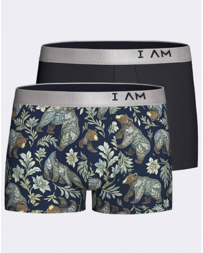 Pack of 2 boxers Lyocell I Am Forest (NB031)