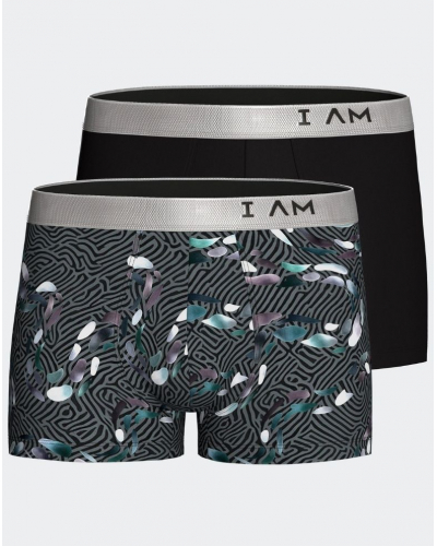 Lot de 2 boxers Lyocell I Am Flowfield (GY010)