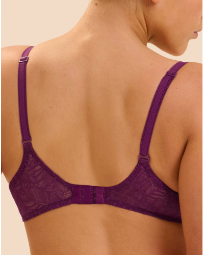 Plunge molded bra Simone Pérèle Comète (Mûre)