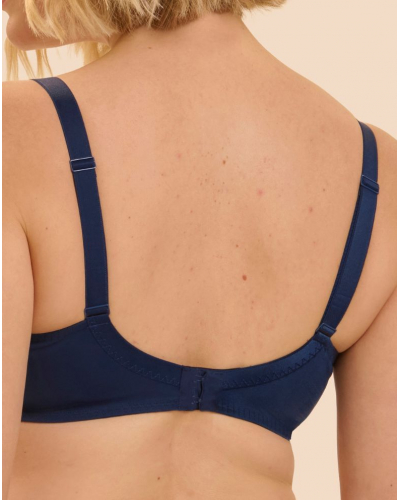 Underwired plunge bra Simone Pérèle Délice (Bleu Rainbow)