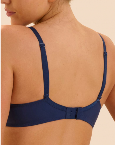 Underwired plunge bra Simone Pérèle Délice (Bleu Rainbow)