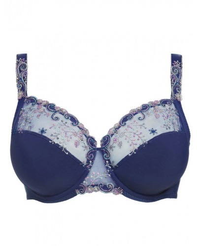 Soutien-gorge armatures emboîtant Simone Pérèle Délice (Bleu Rainbow)