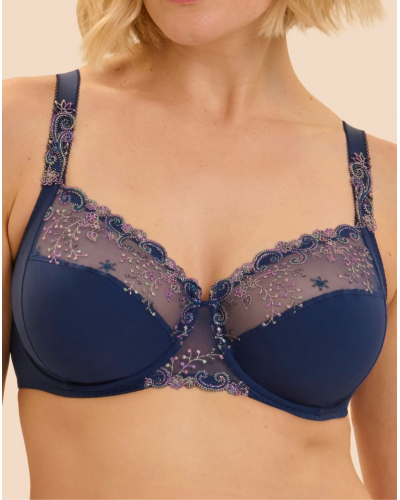 Underwired bra Simone Pérèle Délice (Bleu Rainbow)