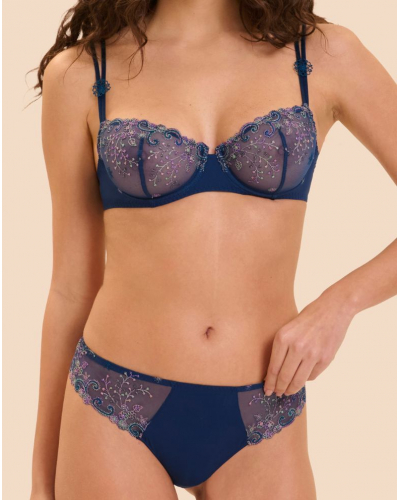 String Simone Pérèle Délice (Bleu Rainbow)