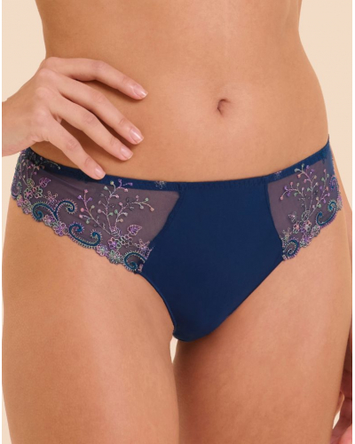 String Simone Pérèle Délice (Bleu Rainbow)
