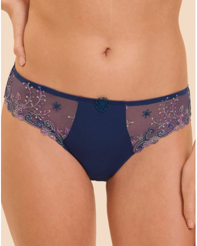Slip Simone Pérèle Délice (Bleu Rainbow)