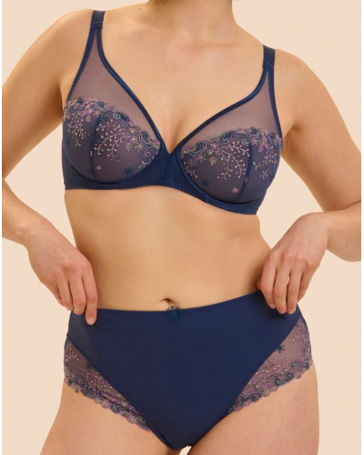 Culotte Simone Pérèle Délice (Bleu Rainbow)