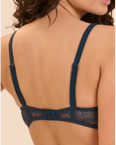 Soutien-gorge sans armature Simone Pérèle Karma (Bleu Prestige)