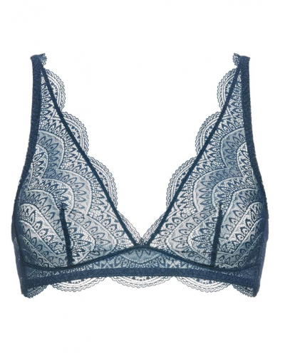 Soutien-gorge sans armature Simone Pérèle Karma (Bleu Prestige)