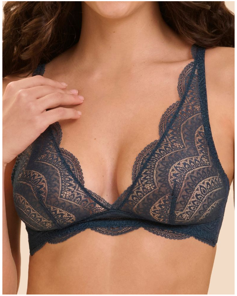 Wireless bra Simone Pérèle Karma (Bleu Prestige)