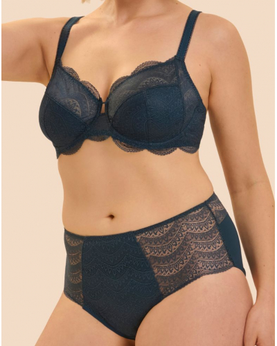 Culotte Simone Pérèle Karma (Bleu Prestige)