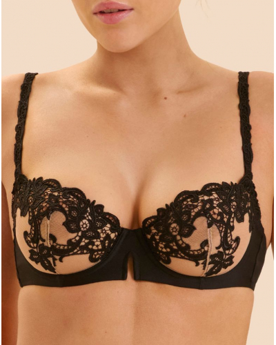 Soutien-gorge corbeille Simone Pérèle Saga (Noir Tattoo)
