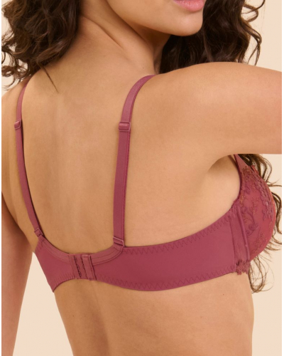 Sujetador con aros plunge Simone Pérèle Wish (Rose Santal)