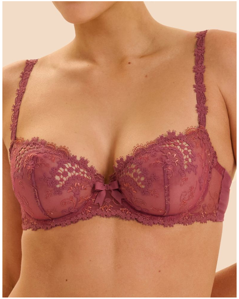 Demi bra Simone Pérèle Wish (Rose Santal)