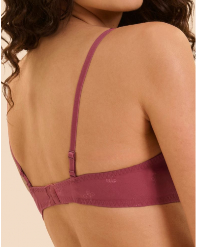 Soutien-gorge push-up décolleté plongeant Simone Pérèle Wish (Rose Santal)