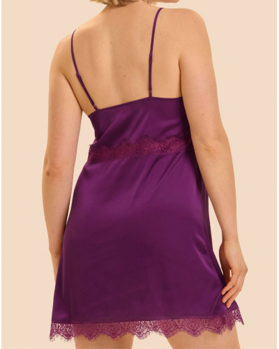Nuisette Simone Pérèle Satin Secrets (Mûre)