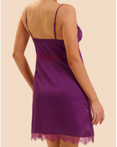 Nuisette Simone Pérèle Satin Secrets (Mûre)