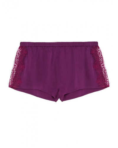 Night shorts Simone Pérèle Satin Secrets (Mûre)