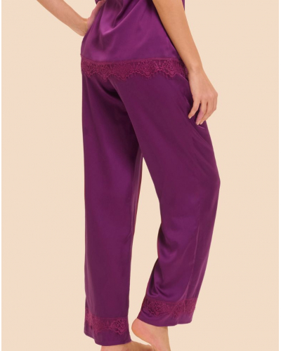 Pantalon Simone Pérèle Satin Secrets (Mûre)