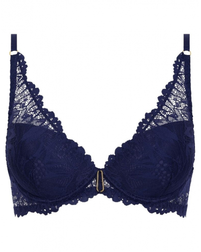 Sujetador plunge Aubade Flowermania (Dreamy Blue)