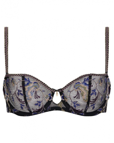 Soutien-gorge corbeille armatures Aubade Midnight Opera (Persian Blue)
