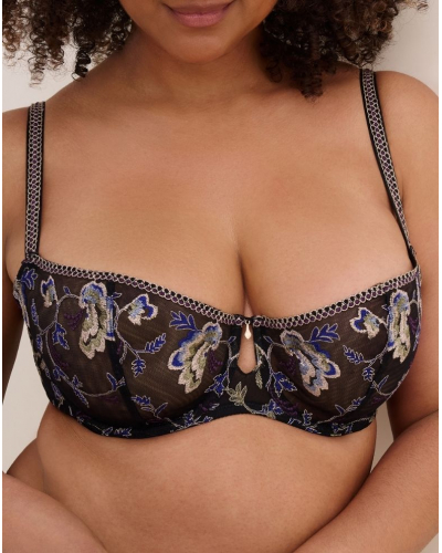 Demi bra Aubade Midnight Opera (Persian Blue)