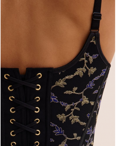 Long bra Aubade Midnight Opera (Persian Blue)