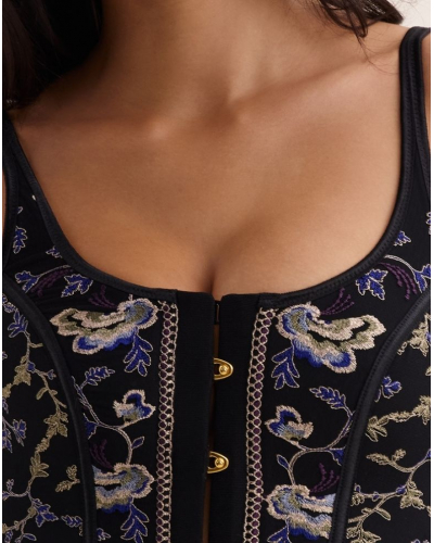 Long bra Aubade Midnight Opera (Persian Blue)