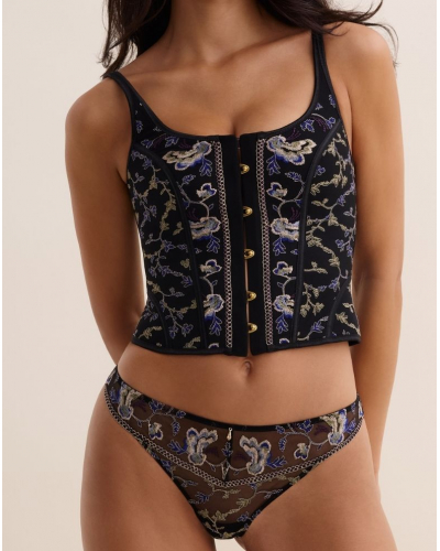 Long bra Aubade Midnight Opera (Persian Blue)