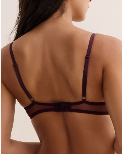 Triangle underwired bra Aubade Midnight Opera (Secret Purple)