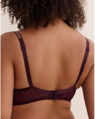 Sujetador plunge preformado Aubade Midnight Opera (Secret Purple)