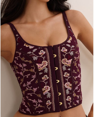 Sujetador largo Aubade Midnight Opera (Secret Purple)