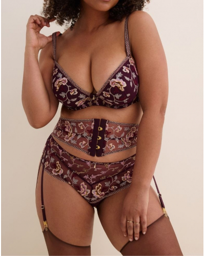 Waist cincher Aubade Midnight Opera (Secret Purple)