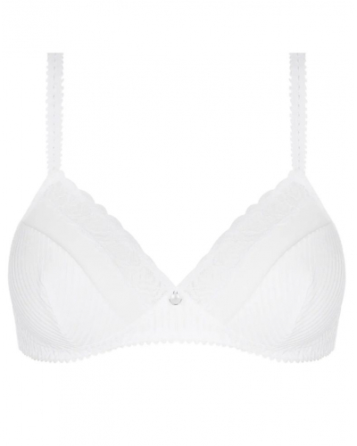Soft bra Antigel Boyish Séduction (White)