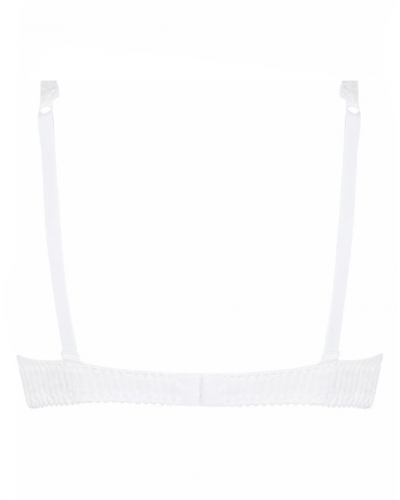 Sujetador plunge de media espuma Antigel Boyish Séduction (Blanco)