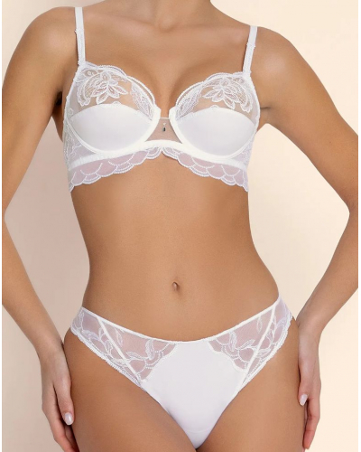 Thong Lise Charmel Eclat Couture (White)