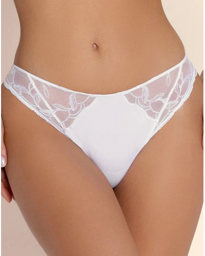 Tanga Lise Charmel Eclat Couture (Blanco)