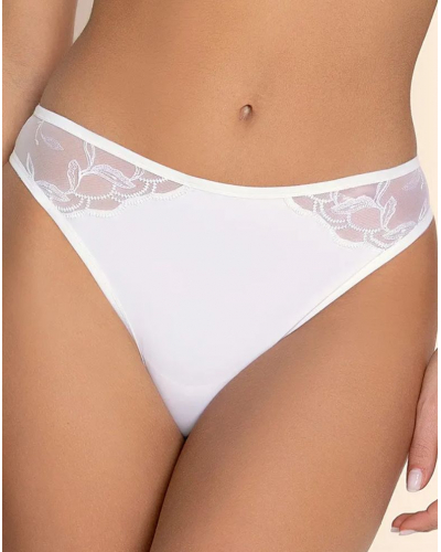 Slip fantaisie Lise Charmel Eclat Couture (Blanc)