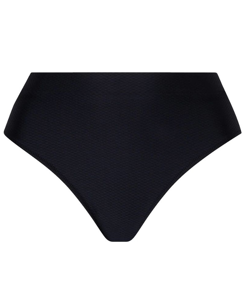 High-cut bath panty Antigel La Vogueuse (Black)