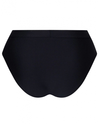 High-cut bath panty Antigel La Vogueuse (Black)