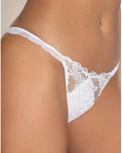 Thong with sequins Lise Charmel Eclat Couture (White)