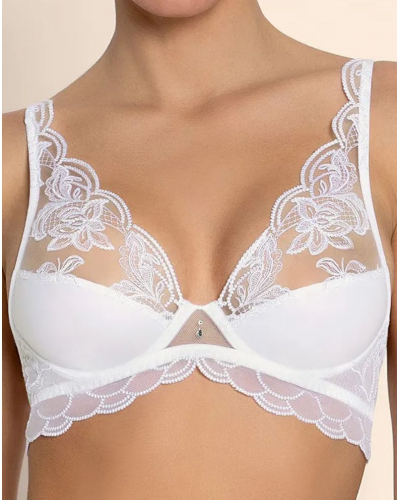 Sujetador glamuroso Lise Charmel Eclat Couture (Blanco)
