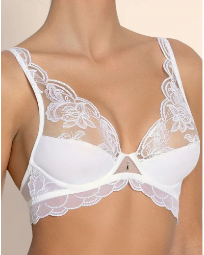 Sujetador glamuroso Lise Charmel Eclat Couture (Blanco)