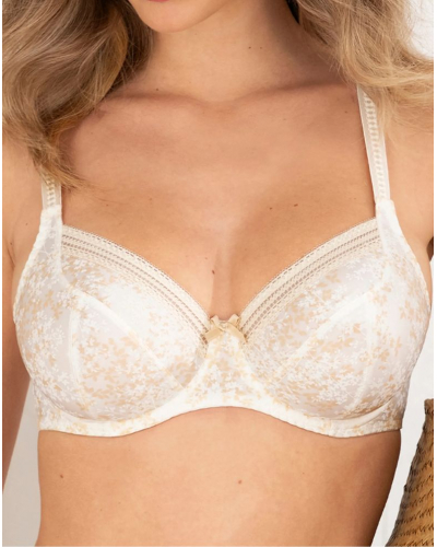 Demi bra well-being Antigel Week-end Campagne (Chanvre Nacré)